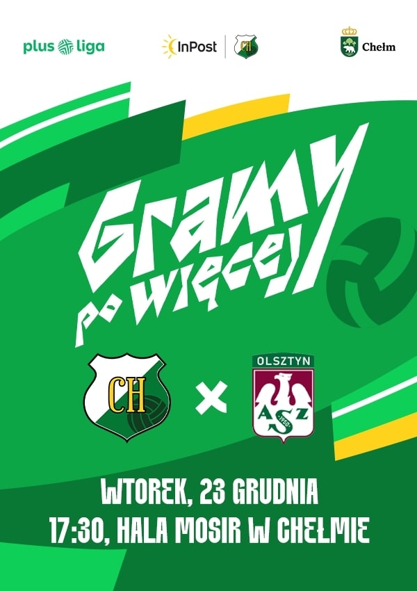 Bilety InPost ChKS Chełm vs Indykpol AZS Olsztyn