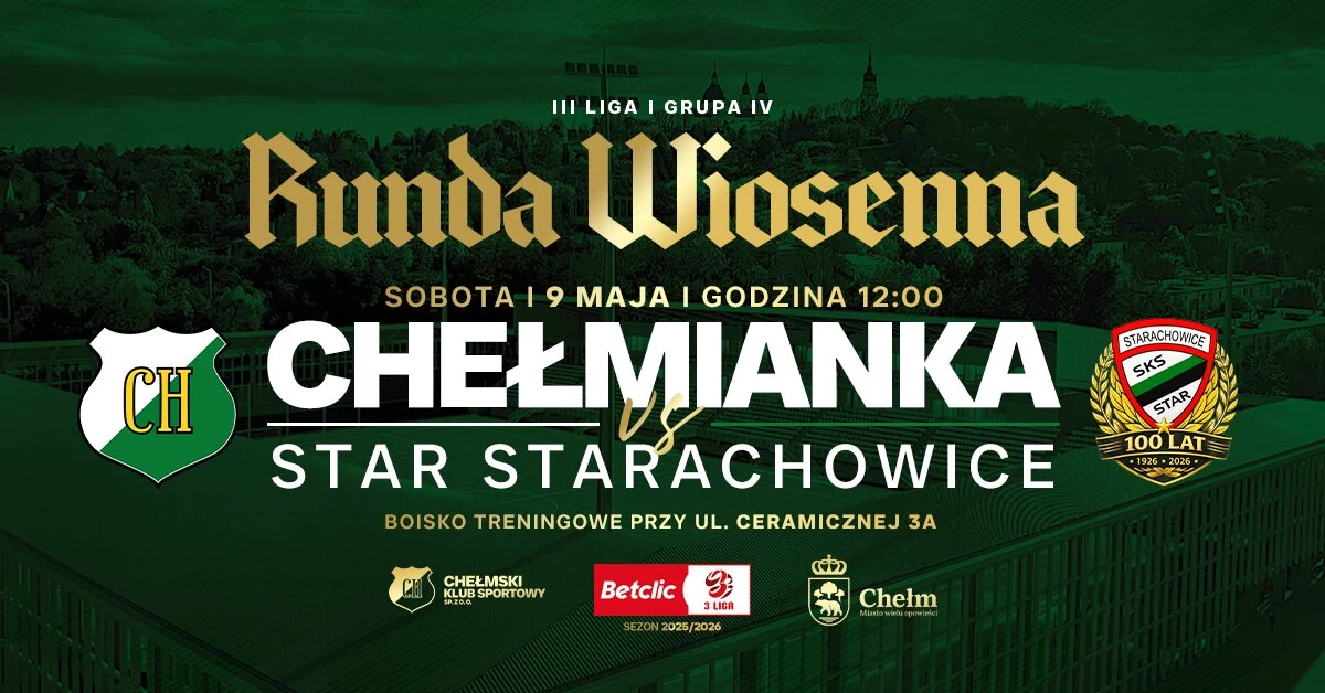 ChKS Chełmianka Chełm vs Star Starachowice